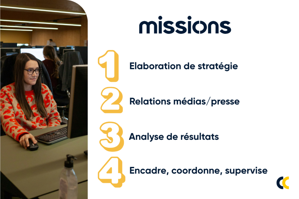 Les missions du responsable communication