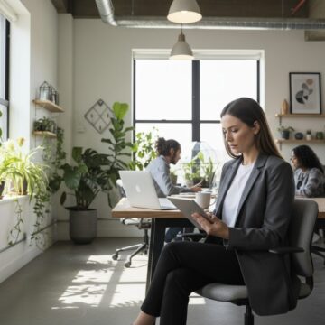 Une responsable marketing