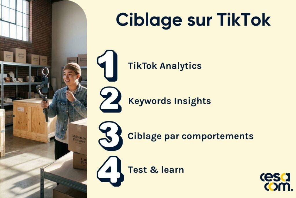 Le ciblage sur TikTok